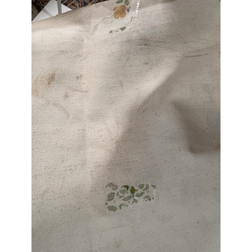 Vintage 1974 Sears‎ Roebuck Yellow Floral Rose Fabric Panel Retro 70s Decor 4YDS - Picture 11 of 12
